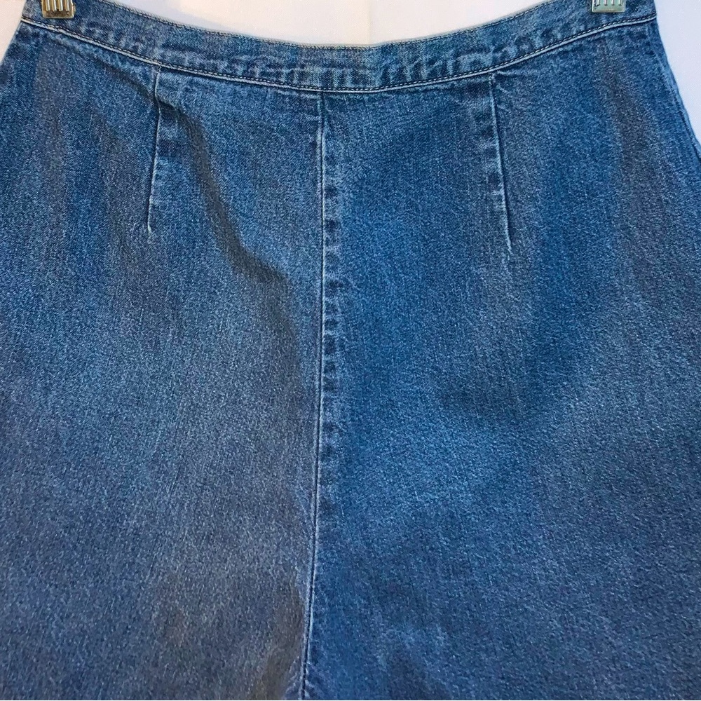 -SOLD-Vintage Y2K “Mom” Jean Shorts High Waisted Size 6 - Picture 7 of 8